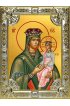 Икона Божья Матерь Споручница грешных 18 х 24 со стразами, арт вк-5094