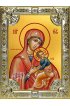 Икона Божья Матерь Страстная 18 х 24 со стразами, арт вк-5097