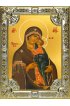 Икона Божья Матерь Толгская 18 х 24 со стразами, арт вк-5098