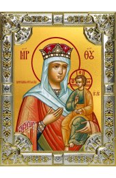 Икона Божья Матерь Цареградская 18 х 24 со стразами, арт вк-5117