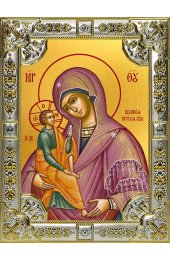 Икона Божьей Матери Шуйская 18 х 24 со стразами, арт вк-5126