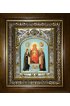 Икона Божья Матерь Печерская, 14x18 см, в деревянном киоте 20х24 см, арт вк-5170