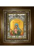 Икона Божьей Матери Теребенская, 14x18 см, в деревянном киоте 20х24 см, арт вк-5188
