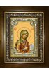 Икона Божьей Матери Боголюбская, 18x24 см, со стразами, в деревянном киоте, арт вк-5223