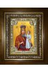Икона Божья Матерь Призри на смирение, 18x24 см, со стразами, в деревянном киоте, арт вк-5252