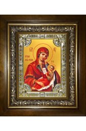 Икона Божьей Матери Утоли мои печали, 18x24 см, со стразами, в деревянном киоте, арт вк-5282