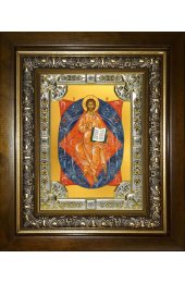 Икона Спас в Силах, 18x24 см, со стразами, в деревянном киоте, арт вк-5452