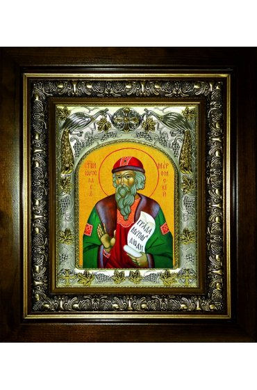Икона Ярослав Муромский, 14x18 см, в деревянном киоте 20х24 см, арт вк-5521