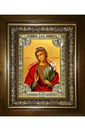 Икона Мирослава Константинопольская, 18x24 см, со стразами, в деревянном киоте, арт вк-5523