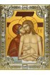 Икона Не Рыдай Мене Мати 18 х 24 со стразами, арт вк-5552