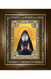 Икона Гавриил Ургебадзе, 18x24 см, со стразами, в деревянном киоте, арт вк-5575