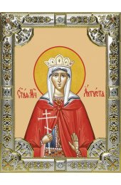 Икона Августа Святая 18 х 24 со стразами, арт вк-5632