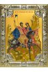 Икона Борис и Глеб благоверные 18 х 24 со стразами, арт вк-5650