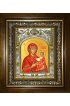 Икона Божья Матерь Дарование молитвы, 14x18 см, в деревянном киоте 20х24 см, арт вк-5664