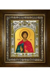 Икона Инна Новодунский, 14x18 см, в деревянном киоте 20х24 см, арт вк-5679