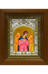 Икона Архангел Селафиил, 14x18 см, в деревянном киоте 20х24 см, арт вк-5698