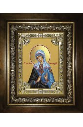 Икона Виктория Никомидийская, 18x24 см, со стразами, в деревянном киоте, арт вк-5702