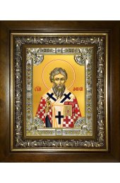 Икона Роман Сладкопевец, 18x24 см, со стразами, в деревянном киоте, арт вк-5715