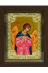 Икона Архангел Селафиил, 18x24 см, со стразами, в деревянном киоте, арт вк-5731