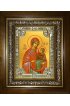 Икона Анна мать Пресвятой Богородицы, 18x24 см, со стразами, в деревянном киоте, арт вк-5745
