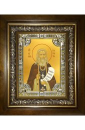 Икона Варнава Гефсиманский, 18x24 см, со стразами, в деревянном киоте, арт вк-5747