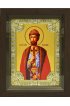 Икона Святой Князь Святослав Юрьевский Владимирский, 18x24 см, со стразами, в деревянном киоте, арт вк-648