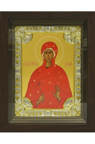 Икона Алла, 18x24 см, со стразами, в деревянном киоте, арт вк-762