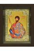 Икона Виктор Дамасский, 18x24 см, со стразами, в деревянном киоте, арт вк-810