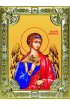 Икона Ангел Хранитель 20x24 см в серебряном окладе со стразами, арт вк-822