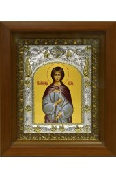 Икона Вера Мученица 20x24 см в серебряном окладе в киоте, арт вк-966