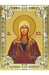 Икона Виктория Кордувийская, 18 х 24, со стразами, арт вк-709