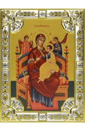 Икона Божья Матерь Всецарица, 18 х 24, со стразами, арт вк-542