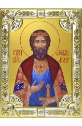 Икона Ярослав Мудрый, 18 х 24, со стразами, арт вк-547