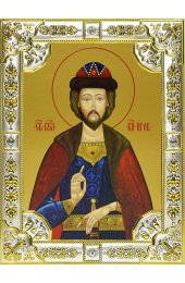 Икона Игорь Черниговский, 18 х 24, со стразами, арт вк-552