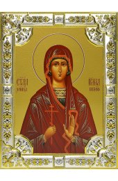 Икона Ирина Коринфская мученица, 18 х 24, со стразами, арт вк-574
