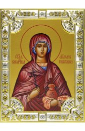 Икона Анастасия Узорешительница, 18 х 24, со стразами, арт вк-576