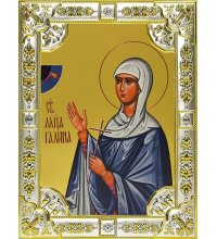 Икона Галина Коринфская, 18 х 24, со стразами, арт вк-578