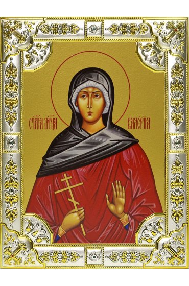 Икона Валерия мученица, 18 х 24, со стразами, арт вк-581