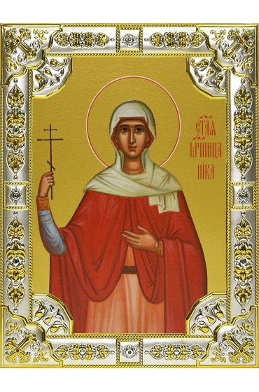 Икона Ника Коринфская, 18 х 24, со стразами, арт вк-731