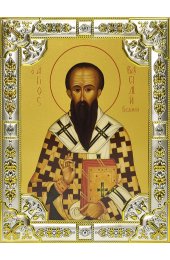 Икона Василий Великий, 18 х 24, со стразами, арт вк-609