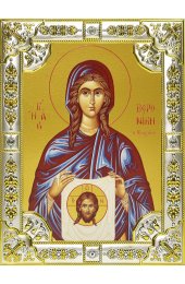 Икона Вероника праведная, 18 х 24, со стразами, арт вк-617