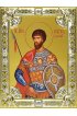 Икона Виктор Дамасский, 18 х 24, со стразами, арт вк-628
