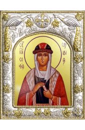 Икона София Слуцкая святая княгиня, 14 x 18 см, арт вк-356