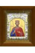 Икона Константин равноапостольный царь, 14x18 см, в деревянном киоте 20х24 см, арт вк-494