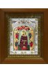 Икона Божьей Матери Прибавление Ума, 14x18 см, в деревянном киоте 20х24 см, арт вк-381
