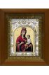 Икона Божья Матерь Скоропослушница, 14x18 см, в деревянном киоте 20х24 см, арт вк-395