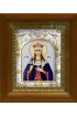 Икона Ирина мученица, 14x18 см, в деревянном киоте 20х24 см, арт вк-448