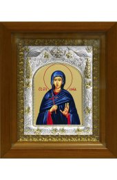 Икона София святая мученица, 14x18 см, в деревянном киоте 20х24 см, арт вк-455