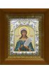 Икона Серафима дева мученица, 14x18 см, в деревянном киоте 20х24 см, арт вк-456