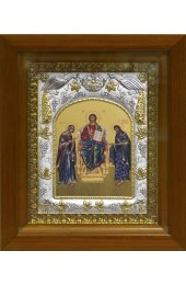 Икона Царь Царем 14x18 см в деревянном киоте 20х24 см, арт вк-462-1